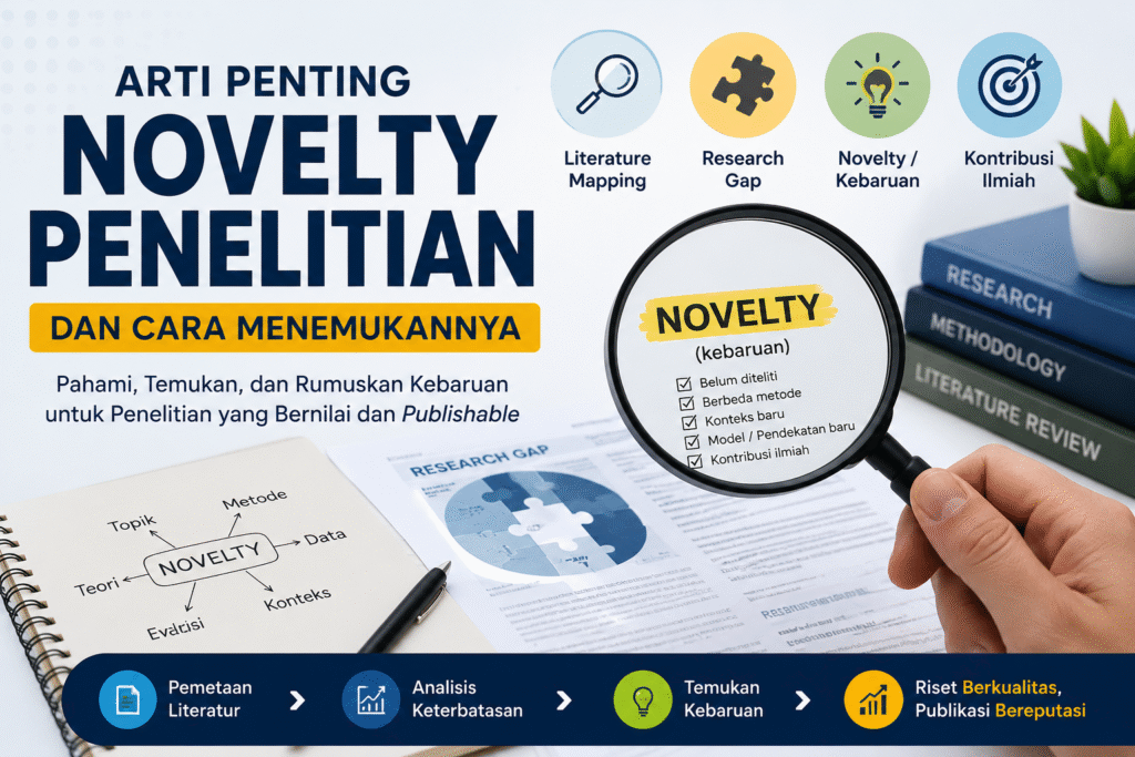 Arti Penting Novelty Penelitian dan Cara Menemukannya