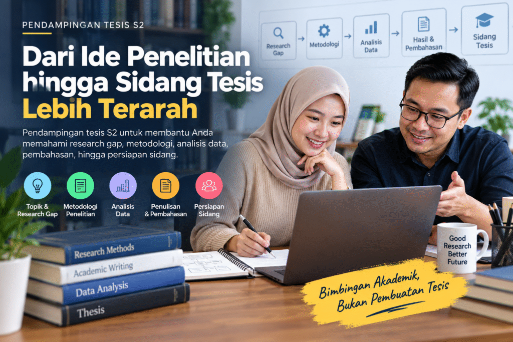 Jasa Pendampingan dan Konsultasi Tesis S2: Solusi untuk Mahasiswa yang Kesulitan Menyelesaikan Penelitian