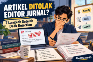 Artikel Ditolak Editor Jurnal? Ini Langkah yang Sebaiknya Dilakukan